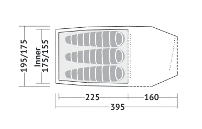 Robens Voyager Versa 3 Tent - DEMO MODEL-1